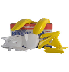 POLISPORT KOMPLET PLASTIKÓW SUZUKI RMZ 450 '07 KOLOR ŻÓŁTY OEM