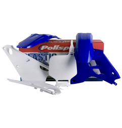 POLISPORT KOMPLET PLASTIKÓW YAMAHA YZ 80 '93-'01 KOLOR NIEBIESKI BIAŁY OEM