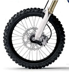 POLISPORT WYPRZEDAŻ OSŁONA DOLNEJ CZĘŚCI AMORTYZATORA PRZÓD (Z ZESTAWEM MONTAŻOWYM) KAWASAKI KXF 250/450 '13-'19 KOLOR CZARNY
