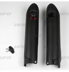 UFO OSŁONY TELESKOPÓW ( AMORTYZATORÓW ) PRZEDNICH KTM SX / SX-F '15-'22, Z BLOKADĄ KOLOR CZARNY - ZASTĘPUJE GG07136001