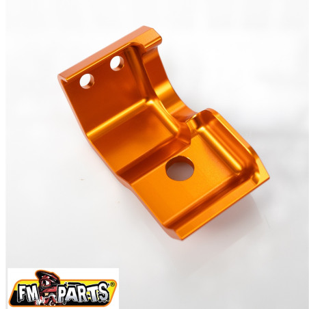 FM-PARTS OSŁONA DOLNEJ CZĘŚCI AMORTYZATORA PRZÓD (Z ZESTAWEM MONTAŻOWYM) KTM/HUSQVARNA ALUMINIOWA