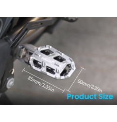 LOBOO Szerokie podnóżki do BMW G310GS, F750GS, F850GS, S1000XR, RI200GS, R1200GS, R1250GS, R1250GS Adventure, R1300GS