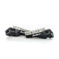 ACCEL PODNÓŻKI KTM SX/SXF/EXC/EXCF '02-'15, REGULOWANA SZEROKOŚĆ, KOLOR CZARNY, (KPL. 2 SZT)