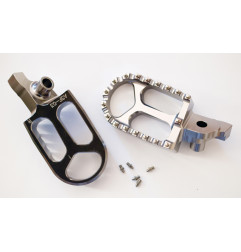 JR WYPRZEDAŻ PODNÓŻKI PEGI ALUMINIOWE SUZUKI RMZ 250 '07-'09, RMZ 450 '05-'07 KOLOR SZARY (2SZT)