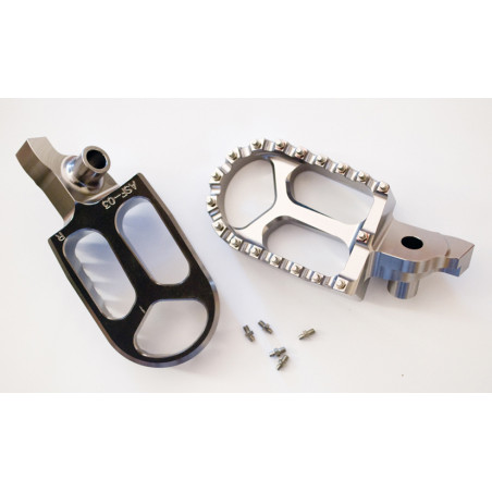 JR WYPRZEDAŻ PODNÓŻKI PEGI ALUMINIOWE SUZUKI RMZ 250 '07-'09, RMZ 450 '05-'07 KOLOR SZARY (2SZT)