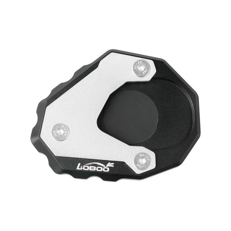 LOBOO Nakładka na stopkę boczną, aluminiowa do BMW R1200/1250GS