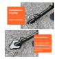 LOBOO Nakładka na stopkę boczną, aluminiowa do KTM690, KTM790 Adventure, KTM790 Adventure R, KTM890 Adventure R, KTM1050, KTM119