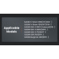 LOBOO Nakładka na stopkę boczną, aluminiowa do SUZUKI V-Strom 1050/XT, V-Strom 1000/XT, SUZUKI GSX-S 1000F, SUZUKI GSX-S 750, SU