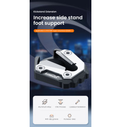 LOBOO Nakładka na stopkę boczną, aluminiowa do KTM1290 Super Adventure S (2022-)
