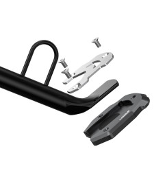 LOBOO Nakładka na stopkę boczną, aluminiowa do SUZUKI V-Strom 1050/XT, V-Strom 1000/XT, SUZUKI GSX-S 1000F, SUZUKI GSX-S 750, SU