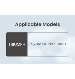 LOBOO Nakładka na stopkę boczną, aluminiowa do TRIUMPH Tiger 900RALLY PRO (2021-)