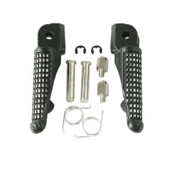 BIKETEC PARTS ZESTAW PODNÓŻKÓW (PODNÓŻKI) KIEROWCY KOMPLETNY Z MOCOWANIAMI KAWASAKI ZX-10R '11-17 KOLOR CZARNY