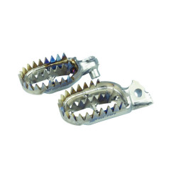 SCAR RACING PODNÓŻKI PEGI TYTANOWE GRIPPER BETA 125 / 250 / 300 / 390 / 480 RR '20-'25 KOLOR TYTANOWY