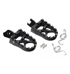Podnóżki kierowcy kute CNC HLP Suzuki RMZ 250 450 400 00-24