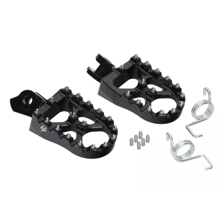 Podnóżki kierowcy kute CNC HLP Suzuki RMZ 250 450 400 00-24