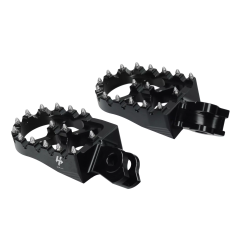 Podnóżki kierowcy kute CNC HLP Suzuki RMZ 250 450 400 00-24