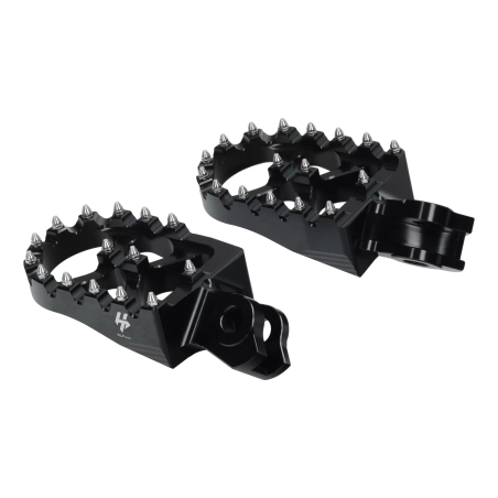 Podnóżki kierowcy kute CNC HLP Suzuki RMZ 250 450 400 00-24