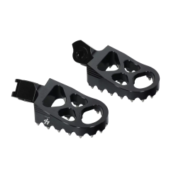 Podnóżki kierowcy kute CNC HLP Suzuki RMZ 250 450 400 00-24