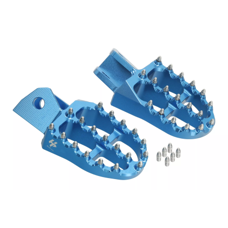 Podnóżki kierowcy kute CNC Yamaha WRF 250 07-21 HLP