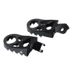 Podnóżki kierowcy kute CNC HLP Suzuki RMZ 250 450 400 00-24