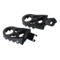 Podnóżki kierowcy kute CNC HLP Suzuki RMZ 250 450 400 00-24