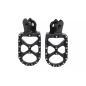 Podnóżki kierowcy kute CNC HLP Suzuki RMZ 250 450 400 00-24