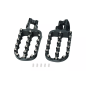 Podnóżki kierowcy kute CNC HLP KTM EXC-F 350 500 17-23 czarne