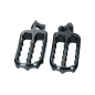 Podnóżki kierowcy kute CNC HLP KTM EXC-F 350 500 17-23 czarne