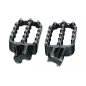 Podnóżki kierowcy kute CNC HLP KTM EXC-F 350 500 17-23 czarne