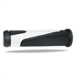 PROGRIP MANETKI PG807 ATV / JET SKI / MTB (22+22MM, DŁ. 125MM) KOLOR CZARNY BIAŁY (DWUSKŁADNIKOWE) (807-126)