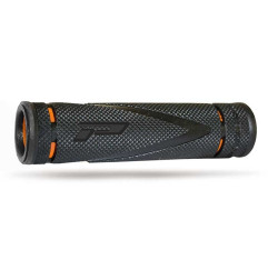 PROGRIP MANETKI PG838 ATV (22+22MM, DŁ.125MM) KOLOR CZARNY/POMARAŃCZOWY (DWUSKŁADNIKOWE) (838-SA-201;838-201 SA)