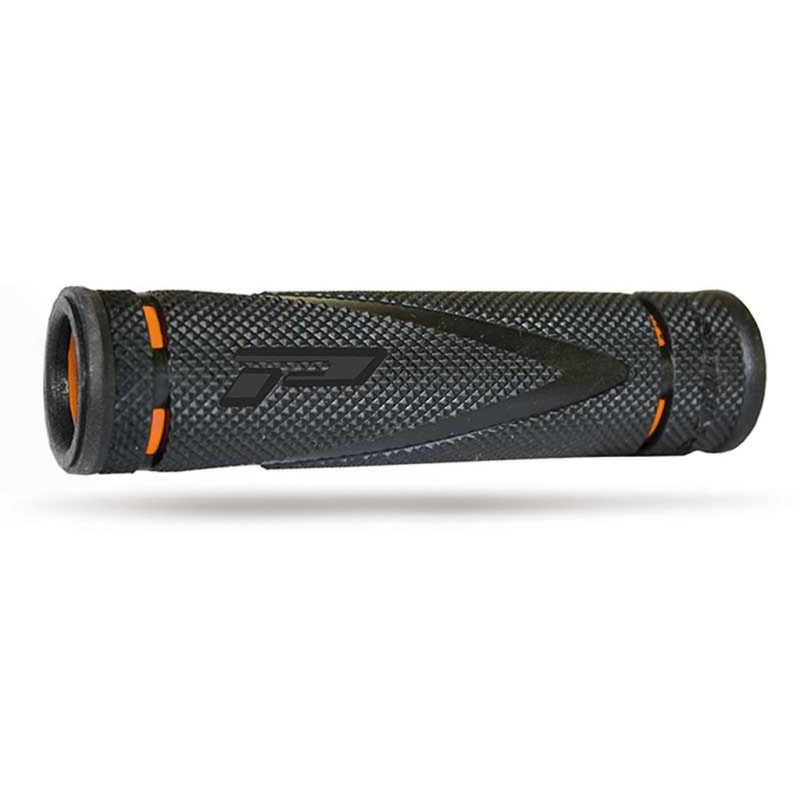 PROGRIP MANETKI PG838 ATV (22+22MM, DŁ.125MM) KOLOR CZARNY/POMARAŃCZOWY (DWUSKŁADNIKOWE) (838-SA-201;838-201 SA)