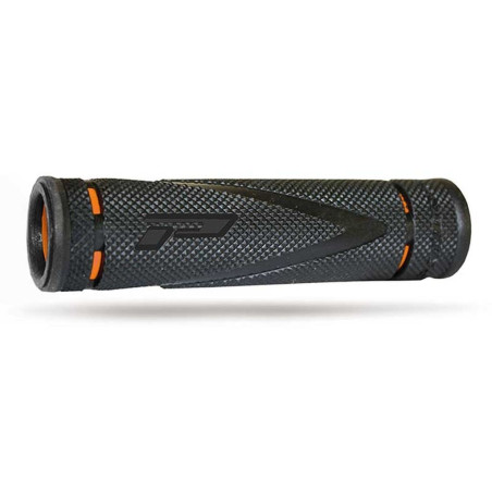 PROGRIP MANETKI PG838 ATV (22+22MM, DŁ.125MM) KOLOR CZARNY/POMARAŃCZOWY (DWUSKŁADNIKOWE) (838-SA-201;838-201 SA)