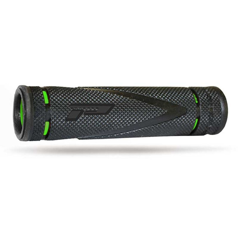 PROGRIP MANETKI PG838 ATV (22+22MM, DŁ.125MM) KOLOR CZARNY/ZIELONY (DWUSKŁADNIKOWE) (838-SA-198;838-198 SA)
