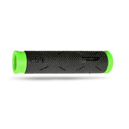 PROGRIP MANETKI PG807 ATV / JET SKI / MTB (22+22MM, DŁ.120MM) KOLOR CZARNY/ZIELONY FLUO (DWUSKŁADNIKOWE) (808-295)
