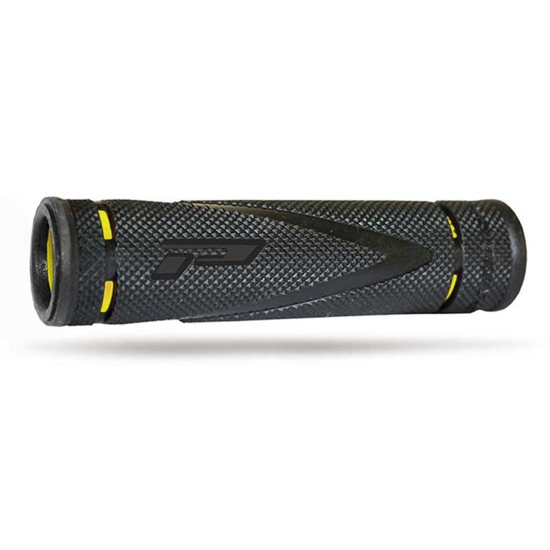 PROGRIP MANETKI PG838 ATV (22+22MM, DŁ.125MM) KOLOR CZARNY/ŻÓŁTY (DWUSKŁADNIKOWE) (838-SA-202;838-202 SA)