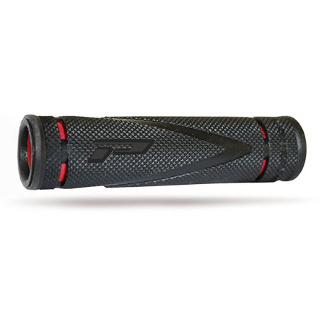 PROGRIP MANETKI PG838 ATV (22+22MM, DŁ.125MM) KOLOR CZARNY/CZERWONY (DWUSKŁADNIKOWE) (838-SA-149;838-149 SA)