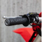 X-GRIP MANETKI (GRIPY) BRAAAAP GRIPS LOCK-ON-GRIP (Z ADAPTERAMI ROLGAZU) GREY OPEN END (Z OTWOREM) KOLOR SZARY