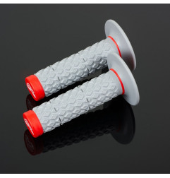 RENTHAL MANETKI MX COMFORT GRIPS SOFT/FIRM KOLOR CZERWONY