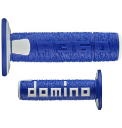 DOMINO MANETKI (GRIPY) NEW LAMELAR DWUSKŁADNIKOWE KOLOR NIEBIESKI/BIAŁY