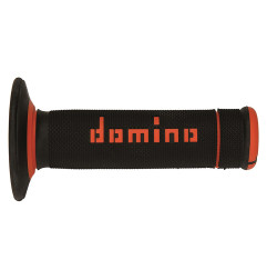 DOMINO MANETKI (GRIPY) OFF ROAD X-TREME DWUSKŁADNIKOWE KOLOR CZARNY POMARAŃCZOWY