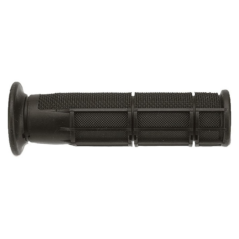 DOMINO MANETKI (GRIPY) ATV/QUAD DOMINO STYLE (22+22MM, DŁ.125MM) BEZ OTWORU KOLOR CZARNY
