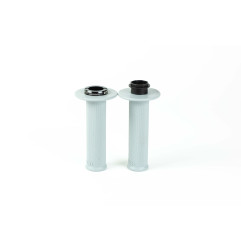 RENTHAL MANETKI MX ORIGINAL LOCK-ON SOFT (FULL DIAMOND) KOLOR JASNY SZARY