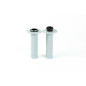 RENTHAL MANETKI MX ORIGINAL LOCK-ON SOFT (FULL DIAMOND) KOLOR JASNY SZARY