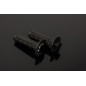 RENTHAL MANETKI MX R-WORKS LOCK-ON ULTRATACKY (HALF WAFFLE) KOLOR CZARNY
