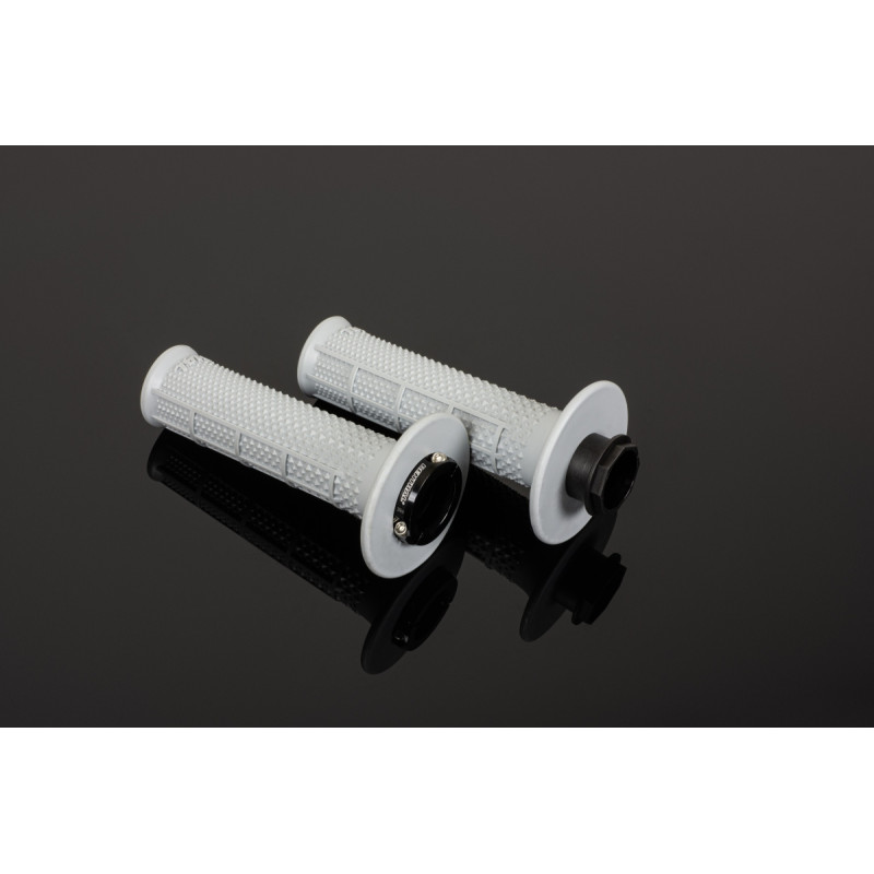 RENTHAL MANETKI MX ORIGINAL LOCK-ON SOFT (TAPERED) KOLOR JASNY SZARY
