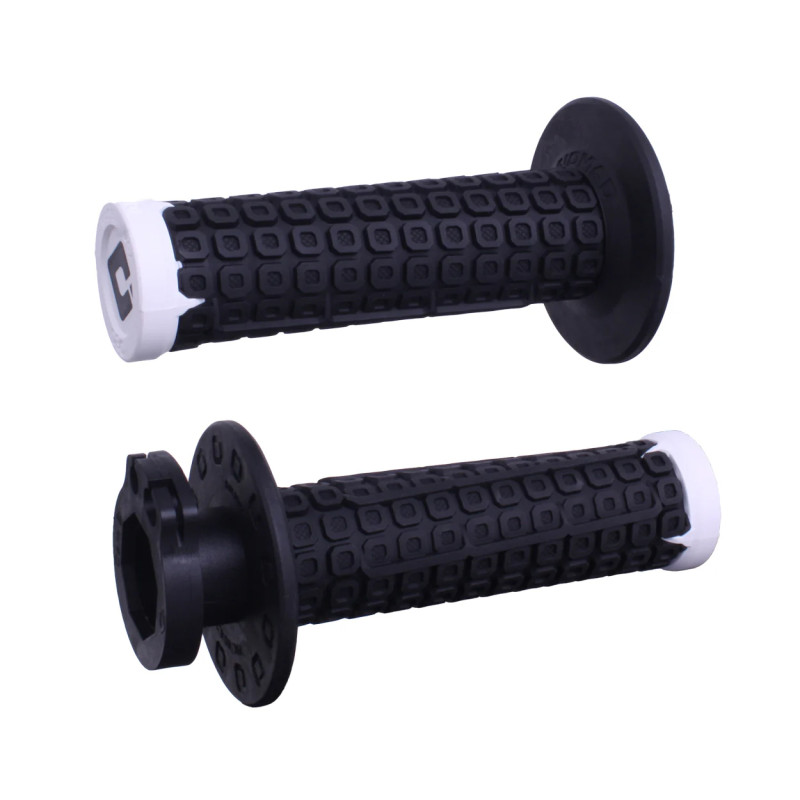 ODI MANETKI OFF ROAD NOMAD MX V2 LOCK-ON GRIP KOLOR CZARNY BIAŁY