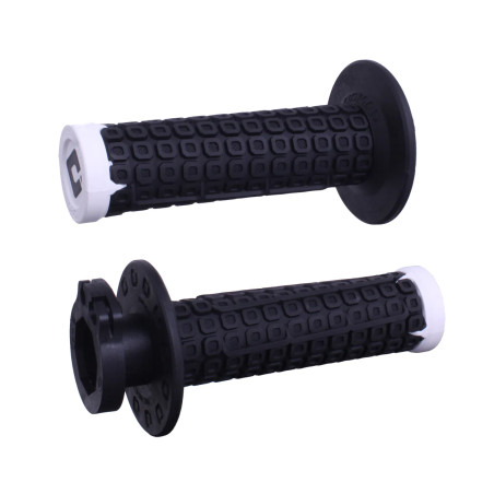 ODI MANETKI OFF ROAD NOMAD MX V2 LOCK-ON GRIP KOLOR CZARNY BIAŁY