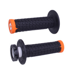 ODI MANETKI OFF ROAD NOMAD MX V2 LOCK-ON GRIP KOLOR CZARNY POMARAŃCZOWY