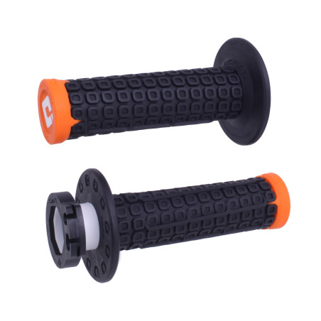 ODI MANETKI OFF ROAD NOMAD MX V2 LOCK-ON GRIP KOLOR CZARNY POMARAŃCZOWY